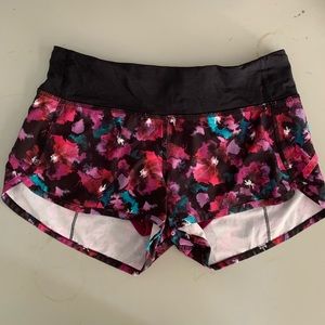 Lululemon Speed Shorts